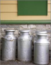 milk canisters